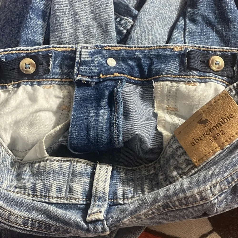 Abercrombie Kids High Rise Mini Mom Jeans, Y2K, Tapered Leg, Slim, Sz 13/14​